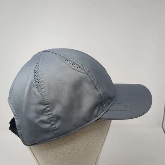Nike Dri-Fit Slideback Baseball Cap Gray One Size Adjustable Featherlight - Picture 5 of 10